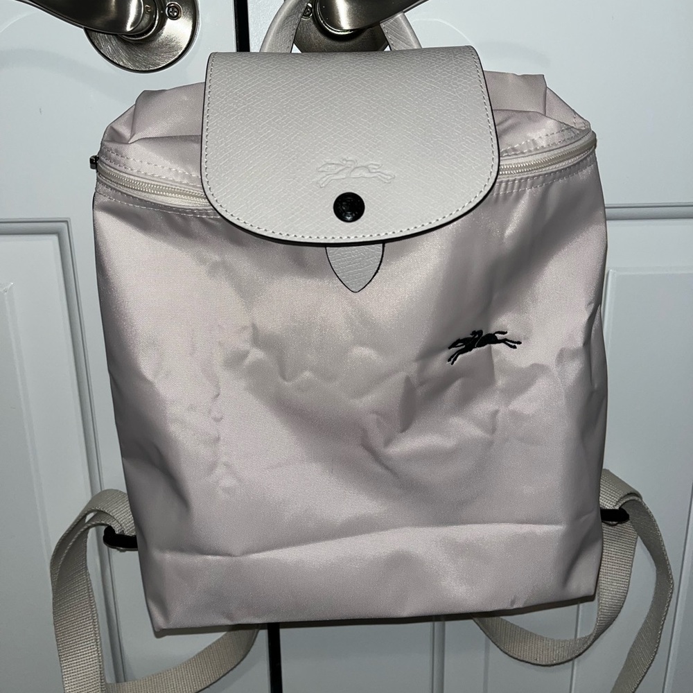 Longchamp Le Pliage club backpack CHALK